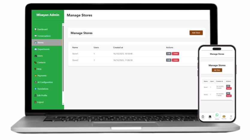 Misayan Store Management